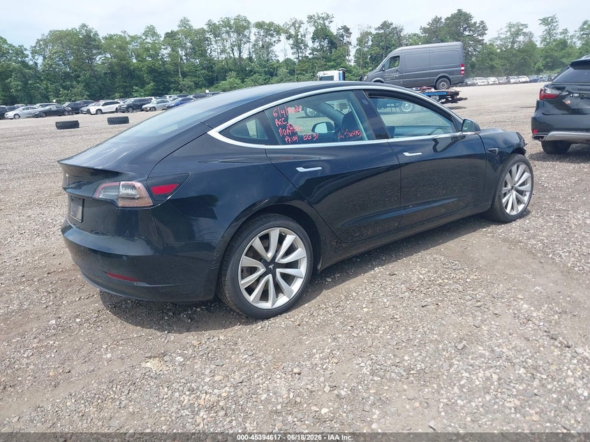 2019 Tesla Model 3 VIN 5YJ3E1EA7KF466597 IAAI salvage auction — FRONT END, Mv-907A (New York), sold $4,250 on 2026-07-09 (photo 4)