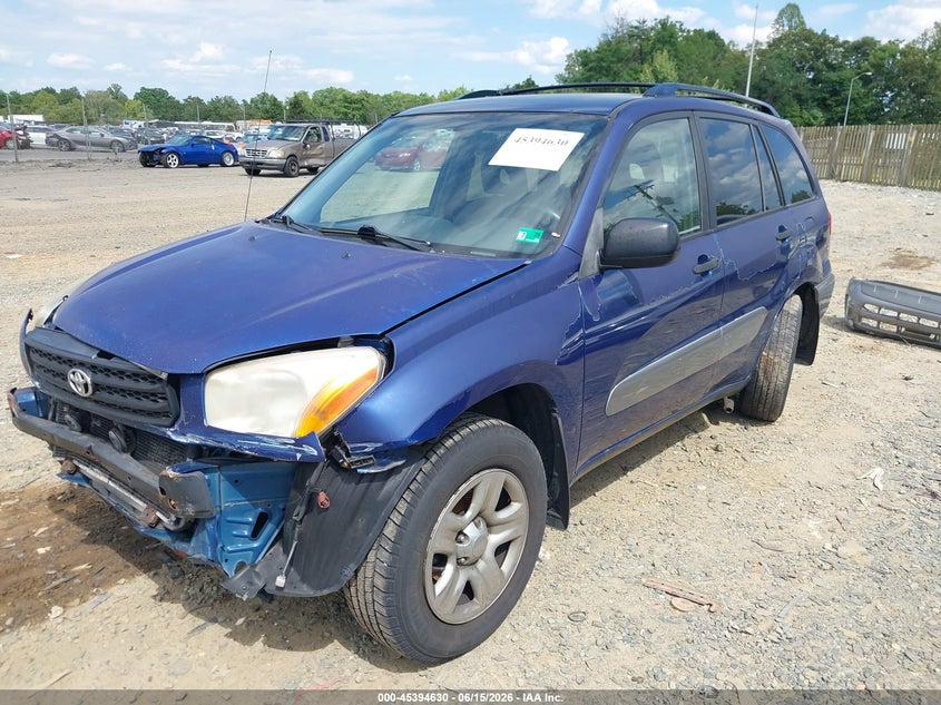 2003 Toyota Rav4 VIN JTEHH20V836084164 IAAI salvage auction — NORMAL WEAR, Clear (Virginia), sold $1,025 on 2026-07-06 (photo 2)
