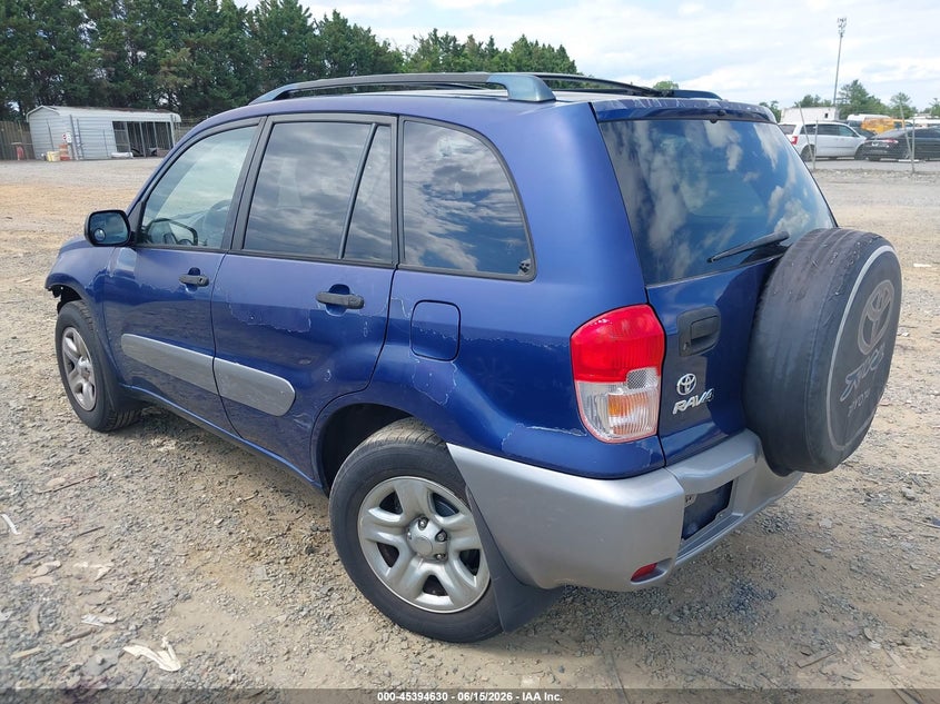 2003 Toyota Rav4 VIN JTEHH20V836084164 IAAI salvage auction — NORMAL WEAR, Clear (Virginia), sold $1,025 on 2026-07-06 (photo 3)