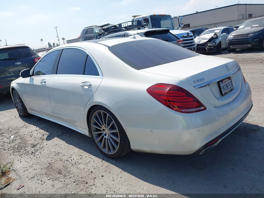 2015 Mercedes-benz S-klasse VIN WDDUG8CB5FA149859 IAAI salvage auction — RIGHT SIDE, Salvage Title, sold $9,350 on 2026-08-05 (photo 3)