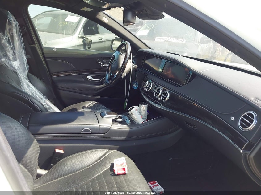 2015 Mercedes-benz S-klasse VIN WDDUG8CB5FA149859 IAAI salvage auction — RIGHT SIDE, Salvage Title, sold $9,350 on 2026-08-05 (photo 5)