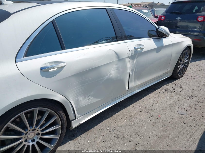 2015 Mercedes-benz S-klasse VIN WDDUG8CB5FA149859 IAAI salvage auction — RIGHT SIDE, Salvage Title, sold $9,350 on 2026-08-05 (photo 6)