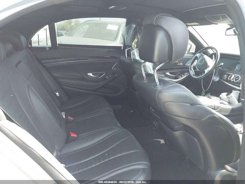 2015 Mercedes-benz S-klasse VIN WDDUG8CB5FA149859 IAAI salvage auction — RIGHT SIDE, Salvage Title, sold $9,350 on 2026-08-05 (photo 8)