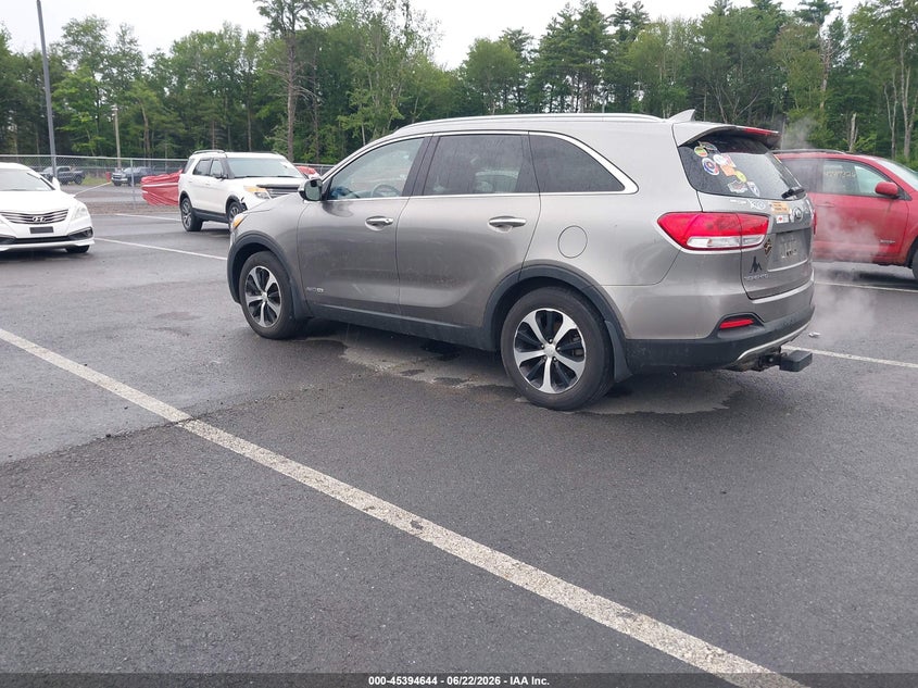 2016 Kia Sorento VIN 5XYPHDA59GG120800 IAAI salvage auction — NORMAL WEAR, Clear (New York), sold $2,650 on 2026-07-09 (photo 3)