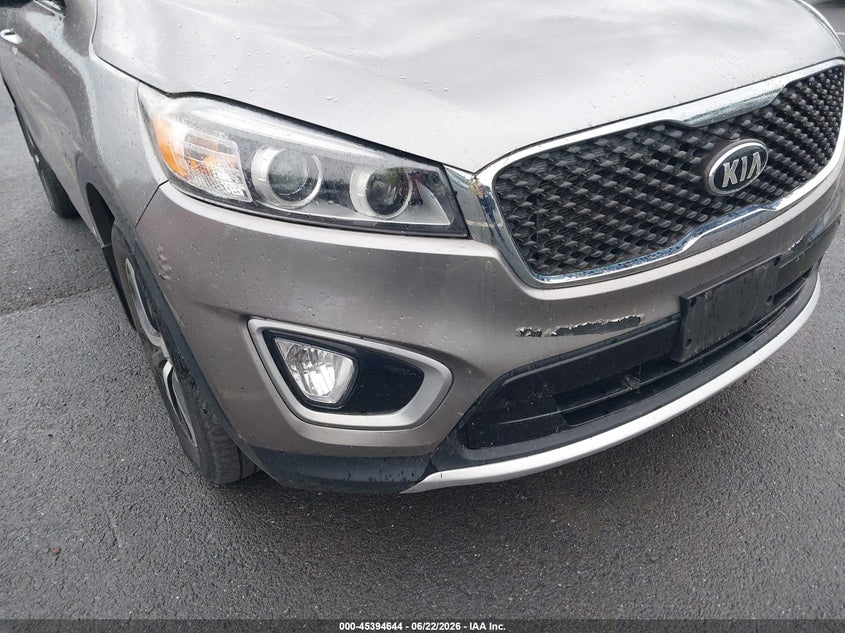 2016 Kia Sorento VIN 5XYPHDA59GG120800 IAAI salvage auction — NORMAL WEAR, Clear (New York), sold $2,650 on 2026-07-09 (photo 6)
