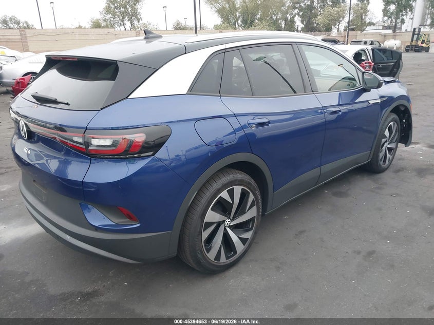 2021 Volkswagen Id.4 VIN WVGUNPE26MP065630 IAAI salvage auction — FRONT END, Salvage Title, sold $25 on 2026-07-24 (photo 4)