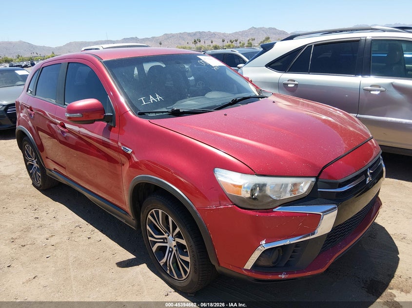 2018 Mitsubishi Outlander VIN JA4AP3AU5JZ003518 IAAI salvage auction — FRONT END, Clear (Arizona), sold $25 on 2026-07-28 (photo 1)