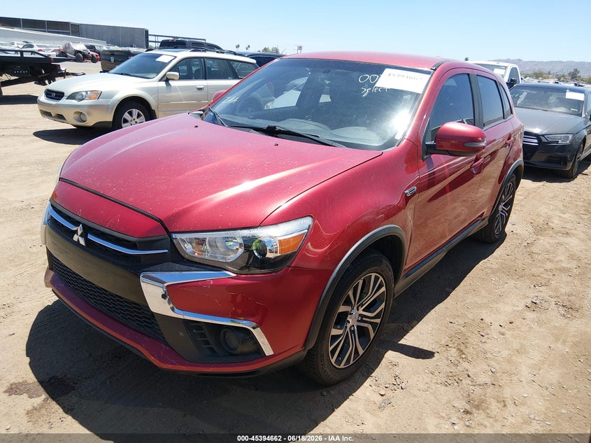 2018 Mitsubishi Outlander VIN JA4AP3AU5JZ003518 IAAI salvage auction — FRONT END, Clear (Arizona), sold $25 on 2026-07-28 (photo 2)