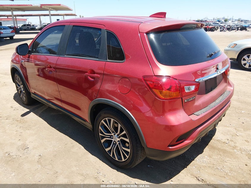 2018 Mitsubishi Outlander VIN JA4AP3AU5JZ003518 IAAI salvage auction — FRONT END, Clear (Arizona), sold $25 on 2026-07-28 (photo 3)