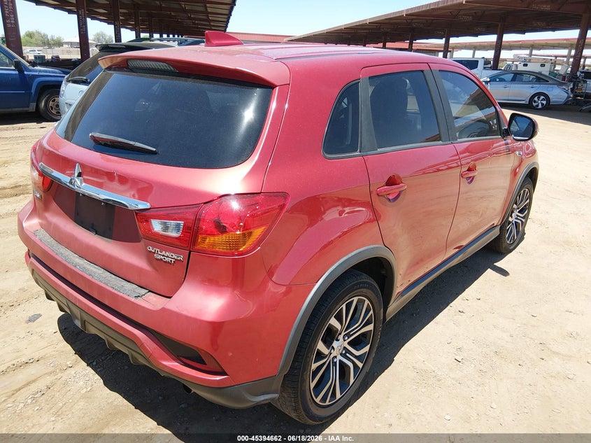 2018 Mitsubishi Outlander VIN JA4AP3AU5JZ003518 IAAI salvage auction — FRONT END, Clear (Arizona), sold $25 on 2026-07-28 (photo 4)