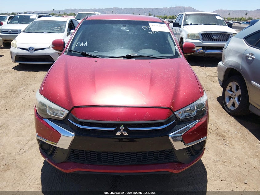 2018 Mitsubishi Outlander VIN JA4AP3AU5JZ003518 IAAI salvage auction — FRONT END, Clear (Arizona), sold $25 on 2026-07-28 (photo 6)