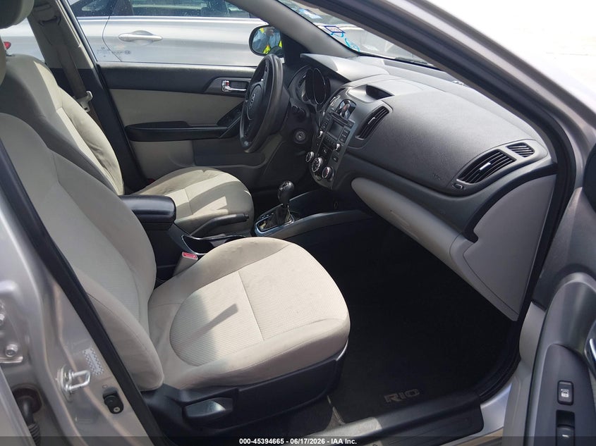 2013 Kia Forte VIN KNAFU4A29D5680945 IAAI salvage auction — NORMAL WEAR, Nrc Lienholder Repossession Paperwork (Texas), sold $725 on 2026-07-20 (photo 5)