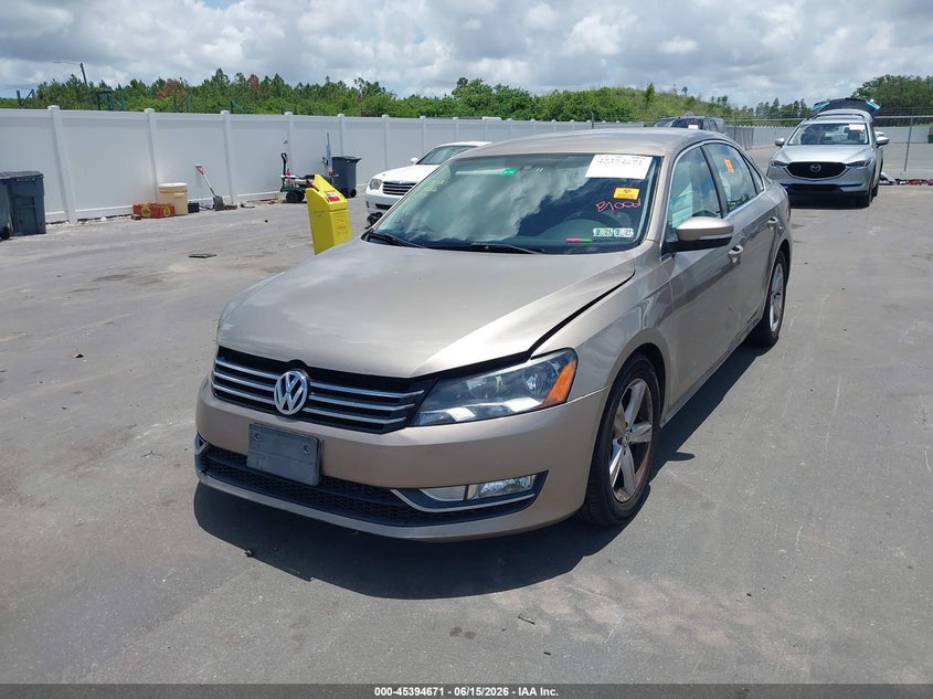 2015 Volkswagen Passat VIN 1VWAS7A3XFC079875 IAAI salvage auction — BIO HAZARD, Rebuildable (Florida), sold $650 on 2026-08-03 (photo 2)