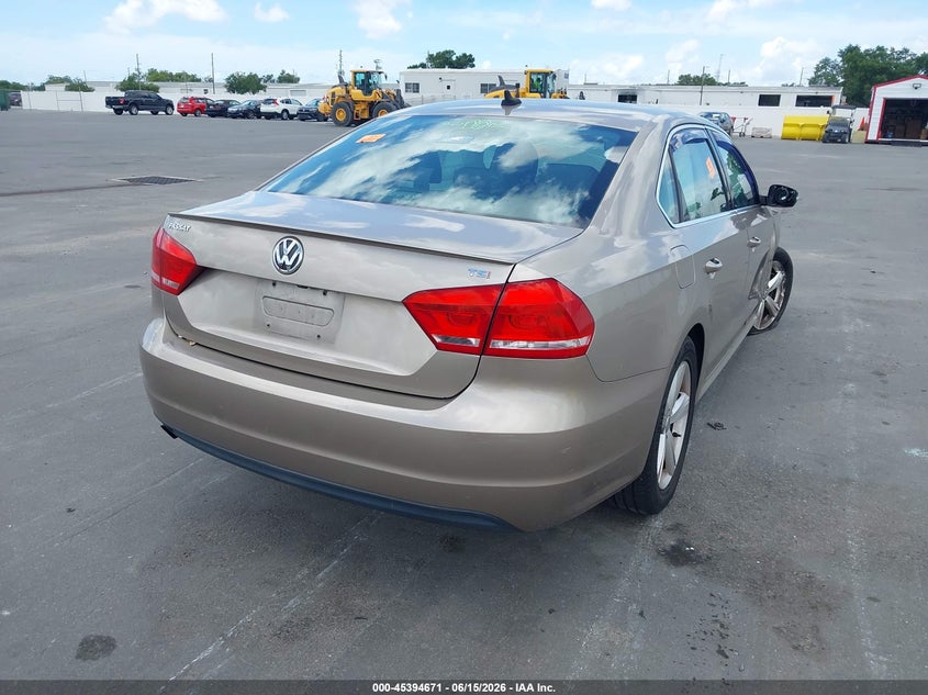 2015 Volkswagen Passat VIN 1VWAS7A3XFC079875 IAAI salvage auction — BIO HAZARD, Rebuildable (Florida), sold $650 on 2026-08-03 (photo 4)