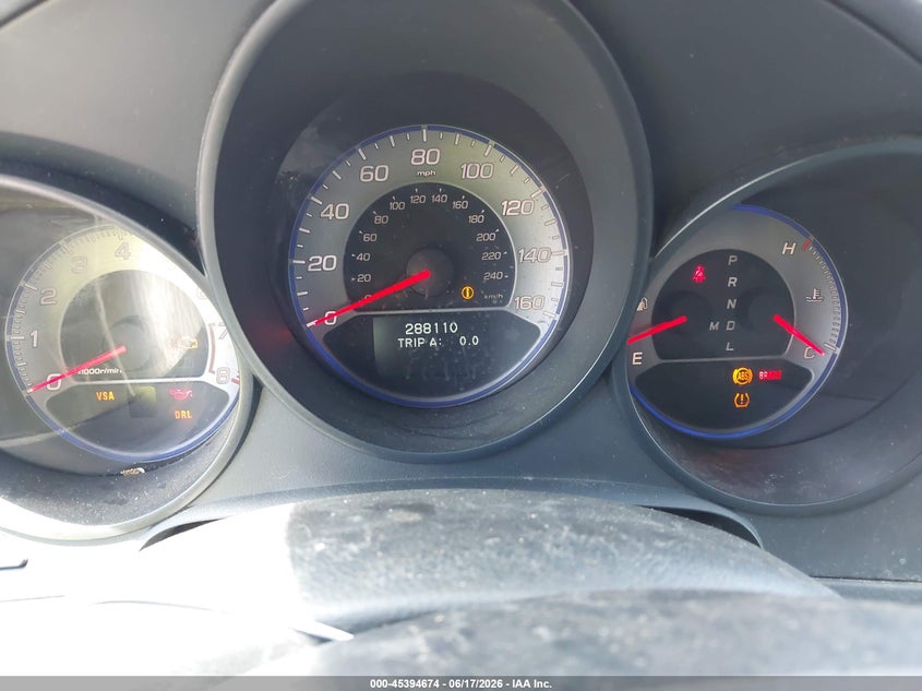2008 Acura Tl VIN 19UUA66248A039529 IAAI salvage auction — NORMAL WEAR, Original (Texas), sold $175 on 2026-07-20 (photo 7)