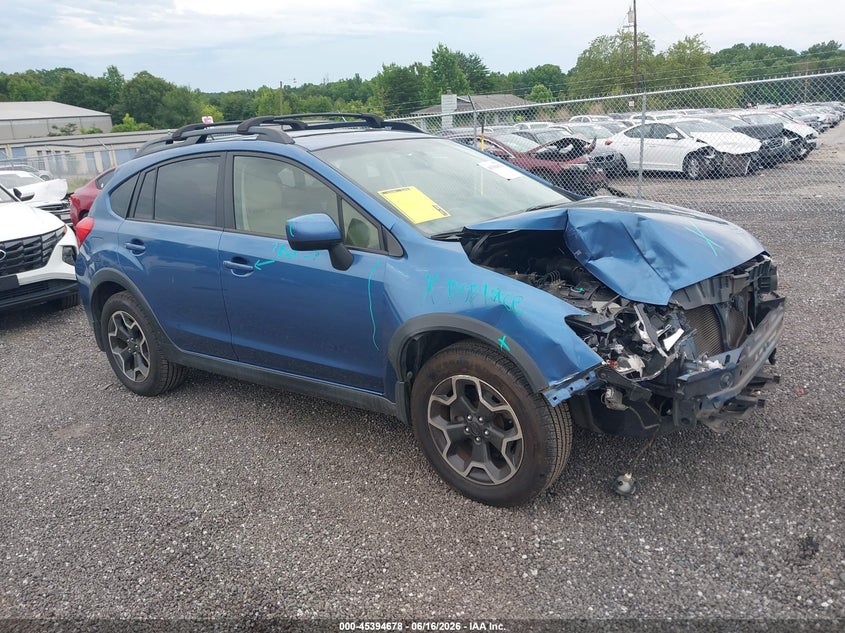 2014 Subaru Xv VIN JF2GPAKC1E8259856 IAAI salvage auction — RIGHT FRONT, Salvage (South Carolina), sold $1,050 on 2026-07-14 (photo 1)