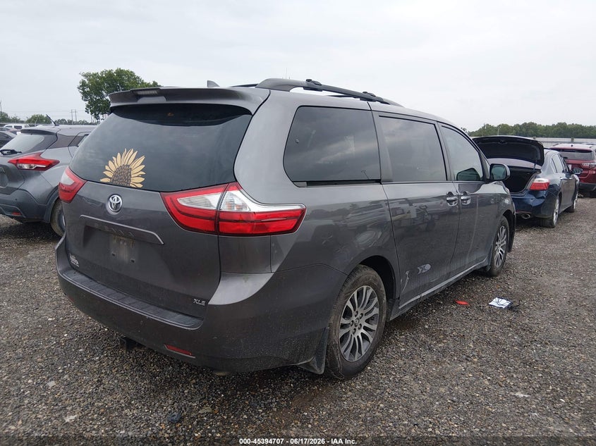 2018 Toyota Sienna VIN 5TDYZ3DC3JS953735 IAAI salvage auction — FRONT END, Salvage (Louisiana), sold $6,600 on 2026-07-15 (photo 4)