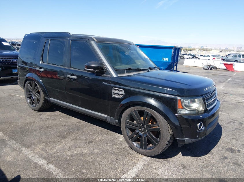 2016 Land rover Lr4 VIN SALAG2V62GA795817 IAAI salvage auction — NORMAL WEAR, Salvage (Nevada), sold $1,450 on 2026-07-24 (photo 1)