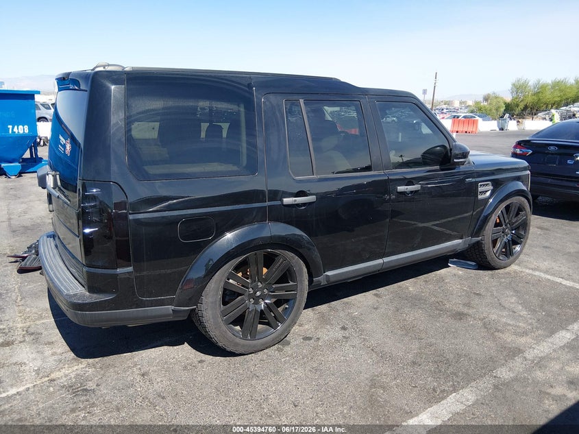 2016 Land rover Lr4 VIN SALAG2V62GA795817 IAAI salvage auction — NORMAL WEAR, Salvage (Nevada), sold $1,450 on 2026-07-24 (photo 4)