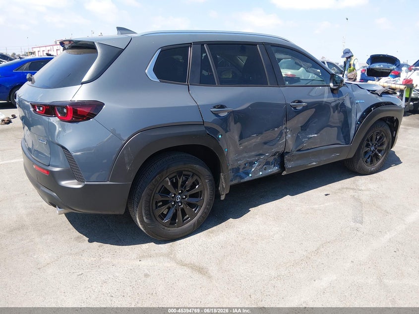 2025 Mazda Cx-50 VIN 7MMVAABW5SN130825 IAAI salvage auction — RIGHT FRONT, Salvage Title, sold $9,600 on 2026-07-12 (photo 4)