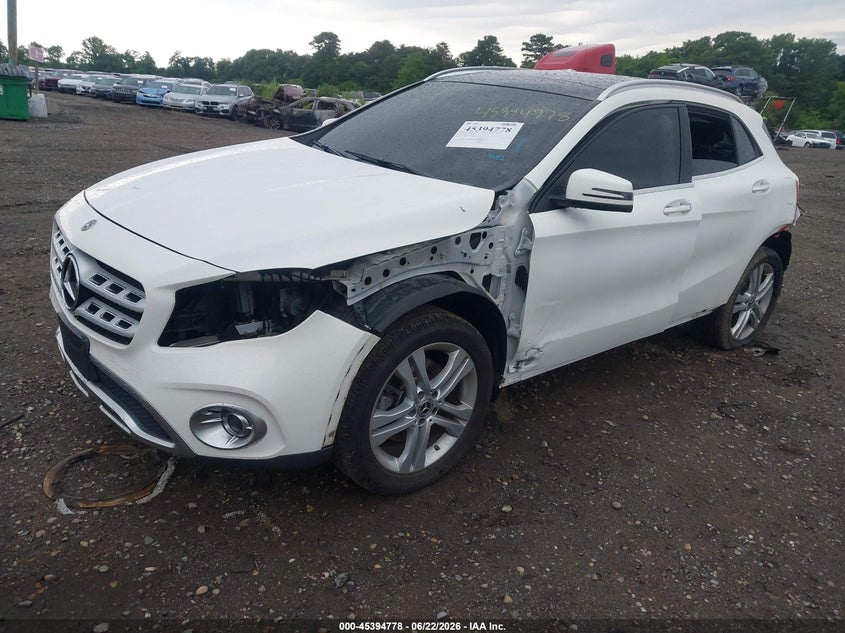 2019 Mercedes-benz VIN WDCTG4GB1KJ533649 IAAI salvage auction — LEFT FRONT, Salvage Title, sold $1,050 on 2026-07-21 (photo 2)