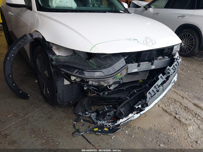 2025 Hyundai Ioniq 5 VIN 7YAKN4DA2SY031610 IAAI salvage auction — FRONT END, Salvage Title, sold $9,700 on 2026-08-19 (photo 6)