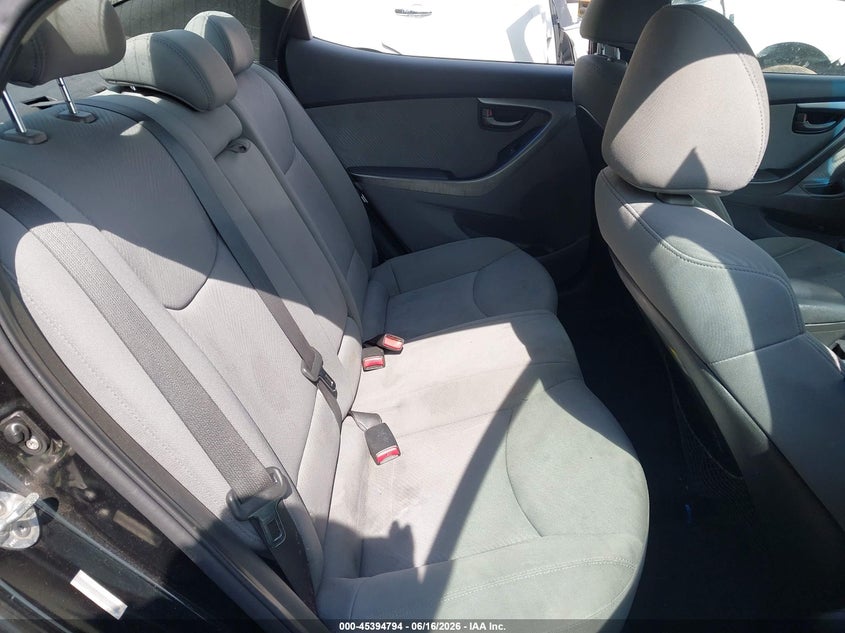 2011 Hyundai Elantra VIN KMHDH4AE2BU143714 IAAI salvage auction — THEFT, Salvage (North Carolina), sold $550 on 2026-07-23 (photo 8)