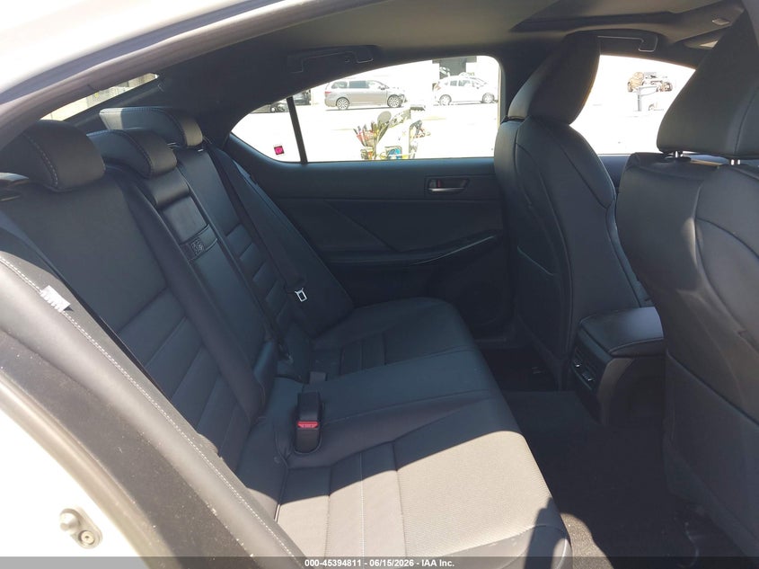 2025 Lexus Is VIN JTHGZ1B26S5092194 IAAI salvage auction — LEFT REAR, Salvage (California), sold $22,475 on 2026-07-13 (photo 8)