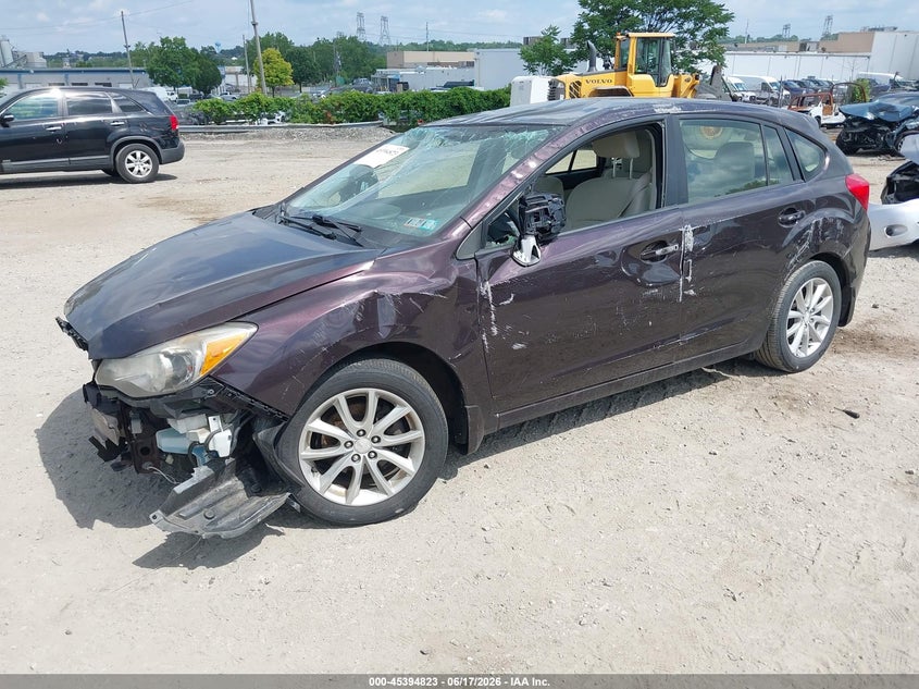 2013 Subaru Impreza VIN JF1GPAC65D2818534 IAAI salvage auction — FRONT END, Salvage Title, sold $325 on 2026-07-17 (photo 2)