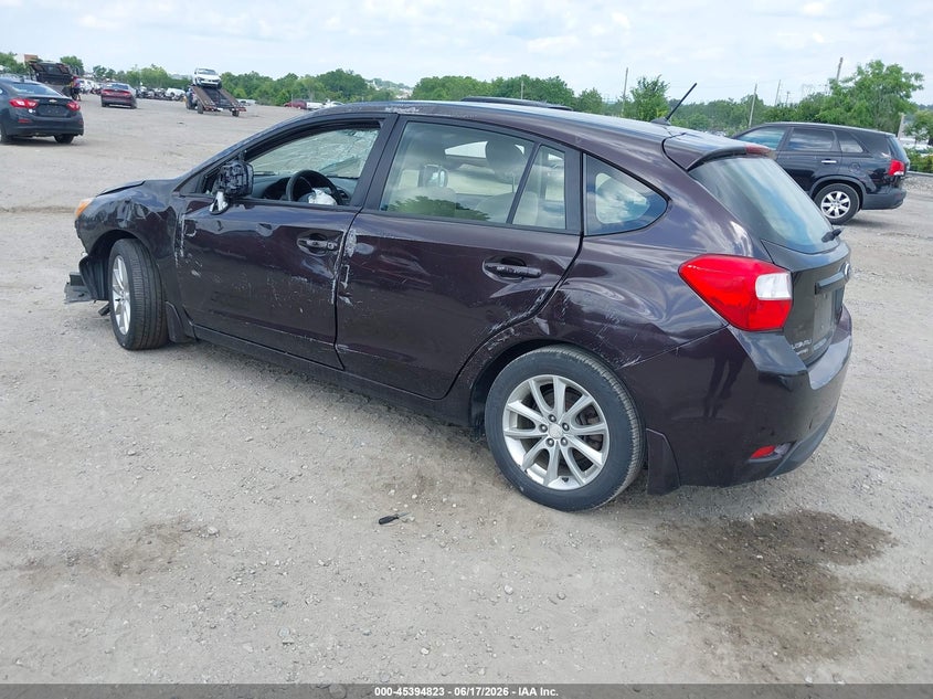 2013 Subaru Impreza VIN JF1GPAC65D2818534 IAAI salvage auction — FRONT END, Salvage Title, sold $325 on 2026-07-17 (photo 3)