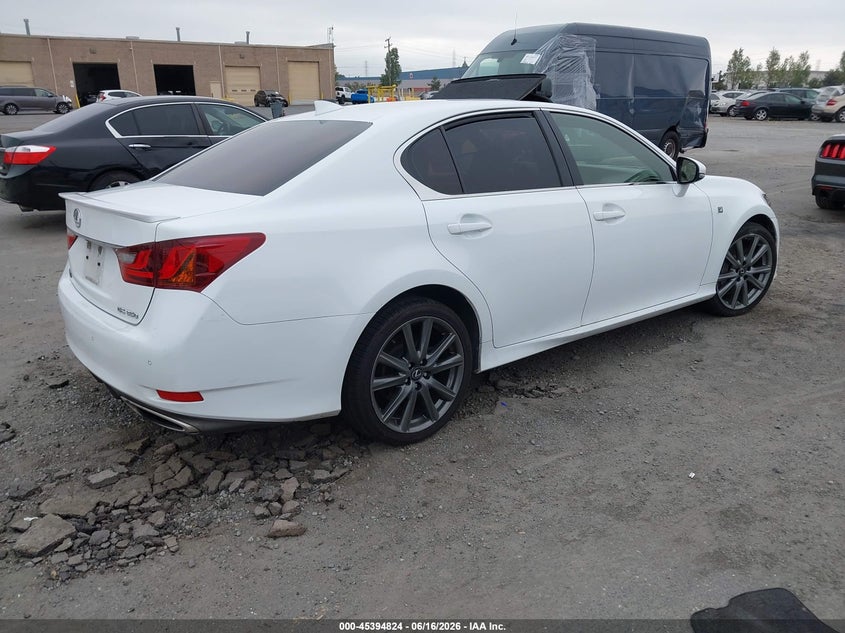 2015 Lexus Gs VIN JTHBE1BL8FA015287 IAAI salvage auction — LEFT FRONT, Salvage (California), sold $5,475 on 2026-07-20 (photo 4)