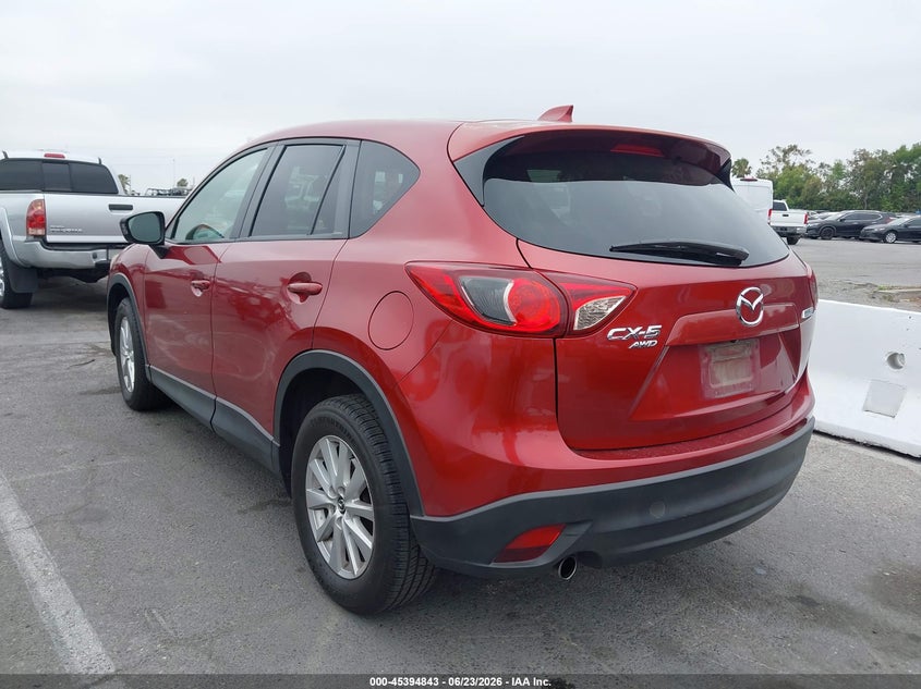 2013 Mazda Cx-5 VIN JM3KE4CE5D0136906 IAAI salvage auction — RIGHT FRONT, Salvage Title, sold $1,300 on 2026-07-22 (photo 3)