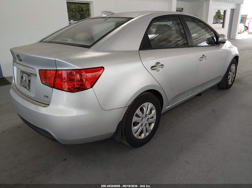 2010 Kia Forte VIN KNAFU4A25A5050447 IAAI salvage auction — FRONT END, Rebuildable (Florida), sold $500 on 2026-07-09 (photo 4)