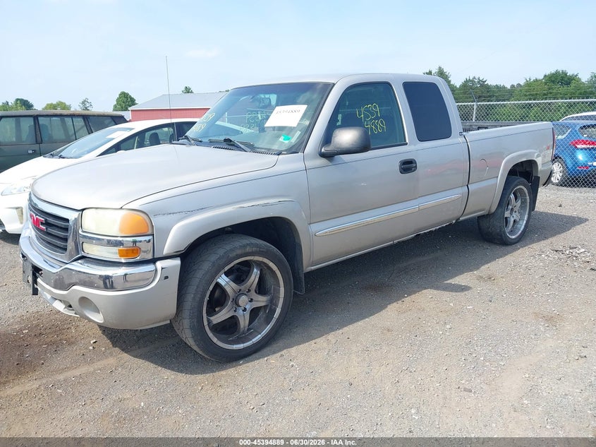 2004 Gmc Sierra 1500 VIN 2GTEK19V841131286 IAAI salvage auction — FRONT END, Salvage (Virginia), sold $400 on 2026-07-09 (photo 2)