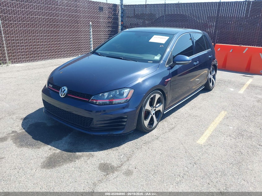 2016 Volkswagen Golf gti VIN 3VW5T7AU6GM040031 IAAI salvage auction — LEFT REAR, Wait Title, sold $4,825 on 2026-08-03 (photo 2)
