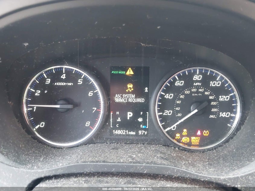 2014 Mitsubishi Outlander VIN JA4AD3A35EZ015206 IAAI salvage auction — FRONT & REAR, Salvage (Texas), sold $1,000 on 2026-07-13 (photo 7)