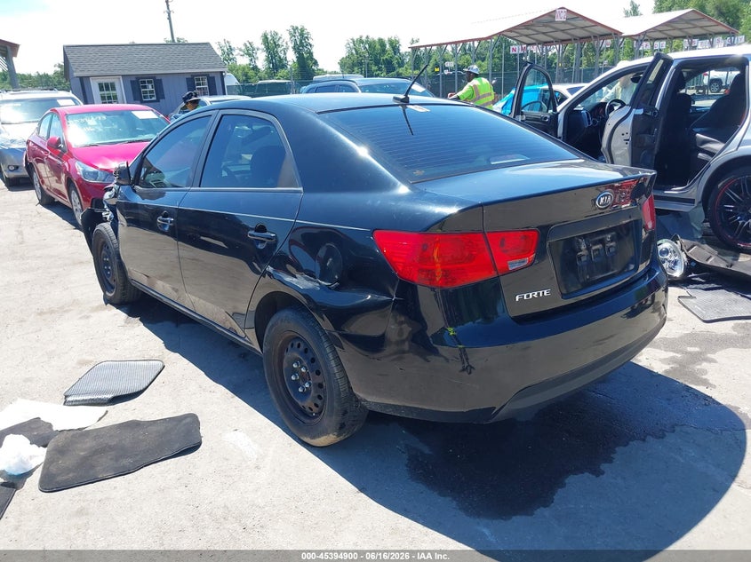 2010 Kia Forte VIN KNAFT4A23A5212885 IAAI salvage auction — LEFT & RIGHT, Salvage - Greater Than 75% (Maryland), sold $275 on 2026-07-09 (photo 3)