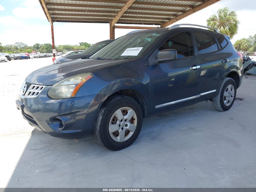 2015 Nissan Rogue VIN JN8AS5MT2FW156552 IAAI salvage auction — NORMAL WEAR, Clear (Florida), sold $475 on 2026-07-17 (photo 2)