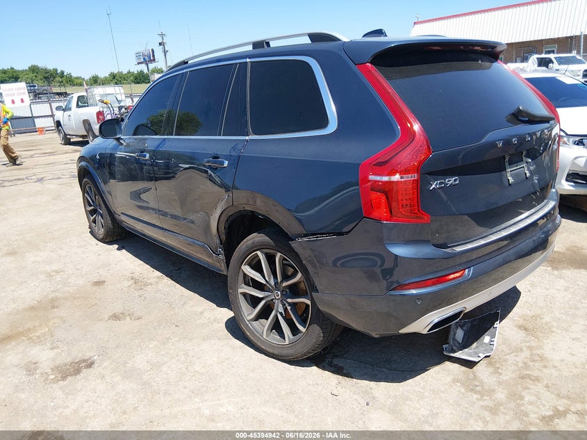 2019 Volvo Xc90 VIN YV4A22PK3K1460474 IAAI salvage auction — LEFT REAR, Junk (Oklahoma), sold $6,900 on 2026-07-22 (photo 3)