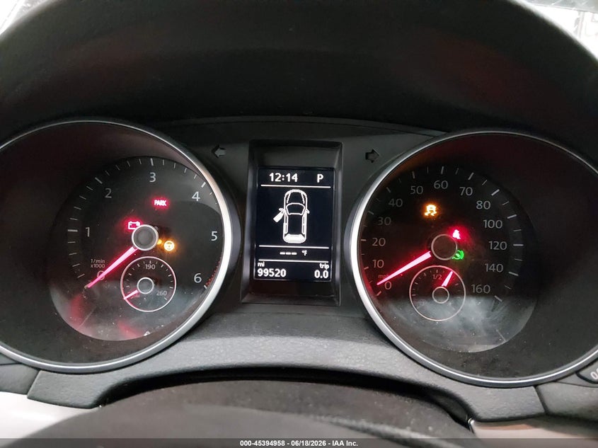2014 Volkswagen Golf VIN WVWDM7AJ8EW010043 IAAI salvage auction — FRONT END, Salvage Title, sold $725 on 2026-08-25 (photo 7)