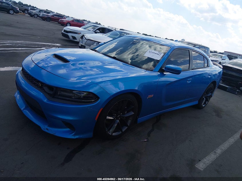 2019 Dodge Charger VIN 2C3CDXGJ9KH687118 IAAI salvage auction — THEFT, Clear (South Carolina), sold $13,600 on 2026-07-23 (photo 2)