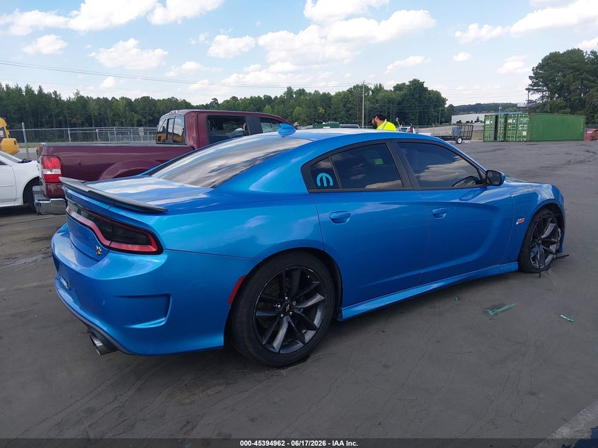2019 Dodge Charger VIN 2C3CDXGJ9KH687118 IAAI salvage auction — THEFT, Clear (South Carolina), sold $13,600 on 2026-07-23 (photo 4)