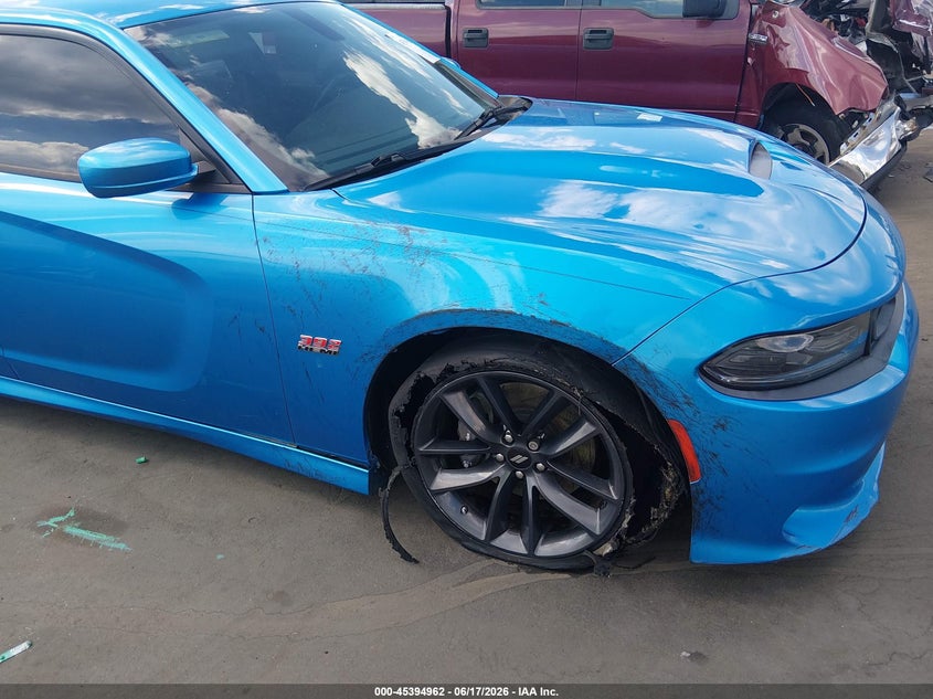 2019 Dodge Charger VIN 2C3CDXGJ9KH687118 IAAI salvage auction — THEFT, Clear (South Carolina), sold $13,600 on 2026-07-23 (photo 6)