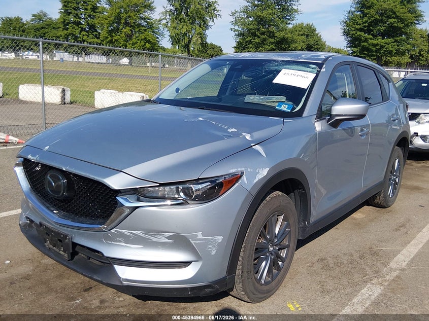 2021 Mazda Cx-5 VIN JM3KFBCM4M1304683 IAAI salvage auction — FRONT END, Salvage (New Jersey), sold $6,900 on 2026-07-30 (photo 2)