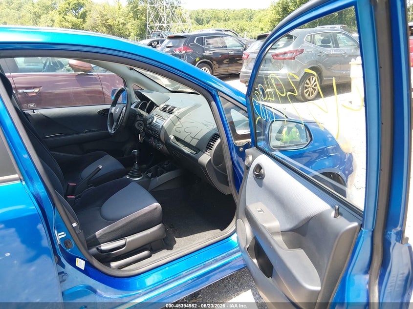 2007 Honda Fit VIN JHMGD37627S023601 IAAI salvage auction — LEFT REAR, Clear (Indiana), sold $500 on 2026-07-29 (photo 5)