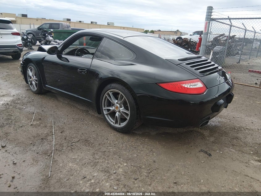 2009 Porsche 911 VIN WP0AA29909S707082 IAAI salvage auction — FRONT END, Salvage (Kansas), sold $25,750 on 2026-07-11 (photo 3)