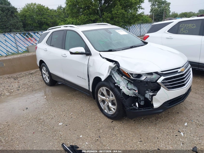 2018 Chevrolet Equinox VIN 2GNAXVEV7J6228711 IAAI salvage auction — RIGHT FRONT, Salvage (Illinois), sold $3,750 on 2026-07-11 (photo 1)