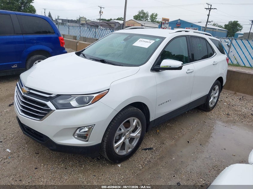 2018 Chevrolet Equinox VIN 2GNAXVEV7J6228711 IAAI salvage auction — RIGHT FRONT, Salvage (Illinois), sold $3,750 on 2026-07-11 (photo 2)