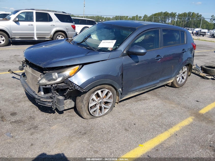 2016 Kia Sportage VIN KNDPB3AC7G7861681 IAAI salvage auction — FRONT END, Salvage (South Carolina), sold $300 on 2026-07-15 (photo 2)