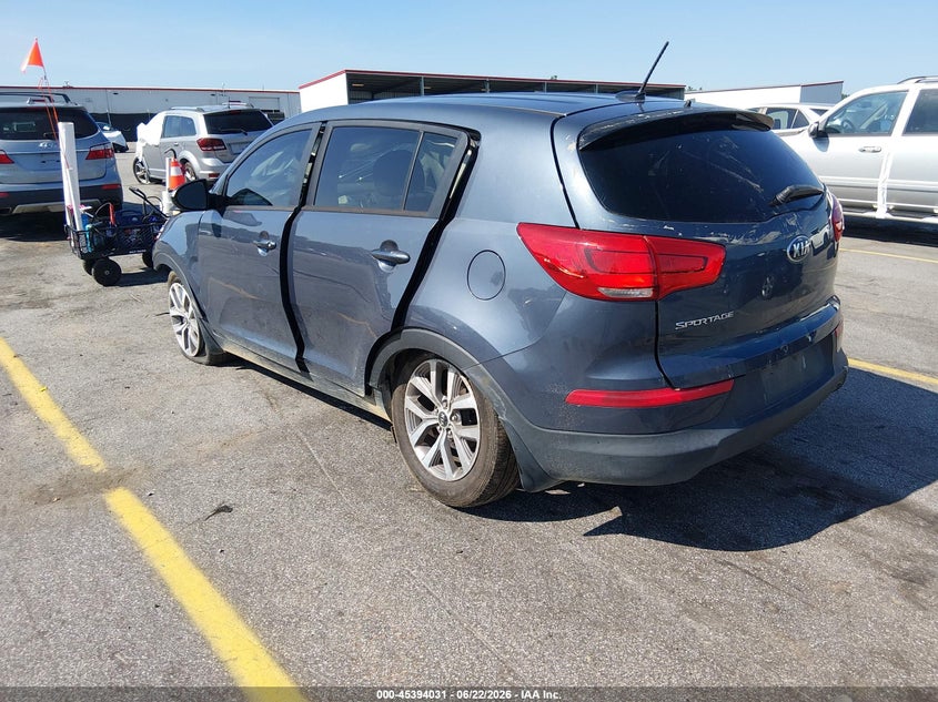 2016 Kia Sportage VIN KNDPB3AC7G7861681 IAAI salvage auction — FRONT END, Salvage (South Carolina), sold $300 on 2026-07-15 (photo 3)